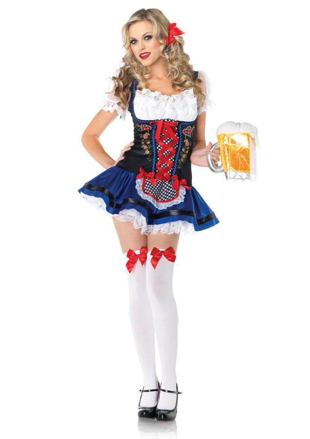 Women's Flirty Fraulein Costume Womens Halloween Costumes - Tophatter Daily Deals