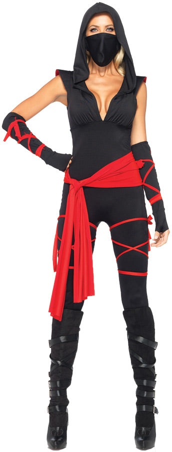 Women's Deadly Ninja Costume Womens Halloween Costumes - Tophatter Daily Deals