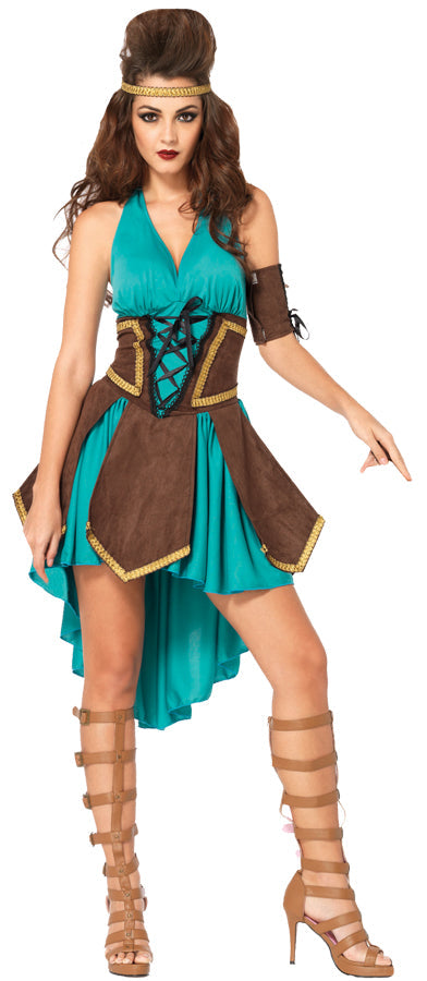 Women's Celtic Warrior Costume Womens Halloween Costumes - Tophatter Daily Deals