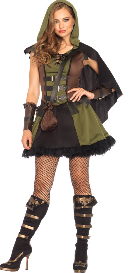 Women's Darling Robin Hood Costume Womens Halloween Costumes - Tophatter Daily Deals
