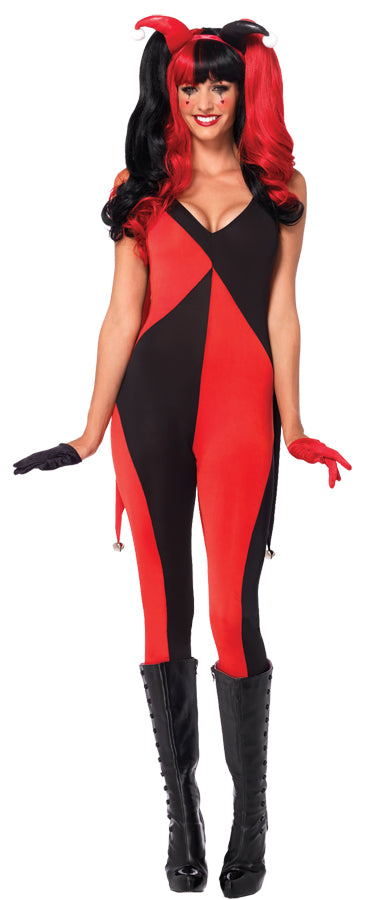 Women's Jingle Jester Costume Womens Halloween Costumes - Tophatter Daily Deals