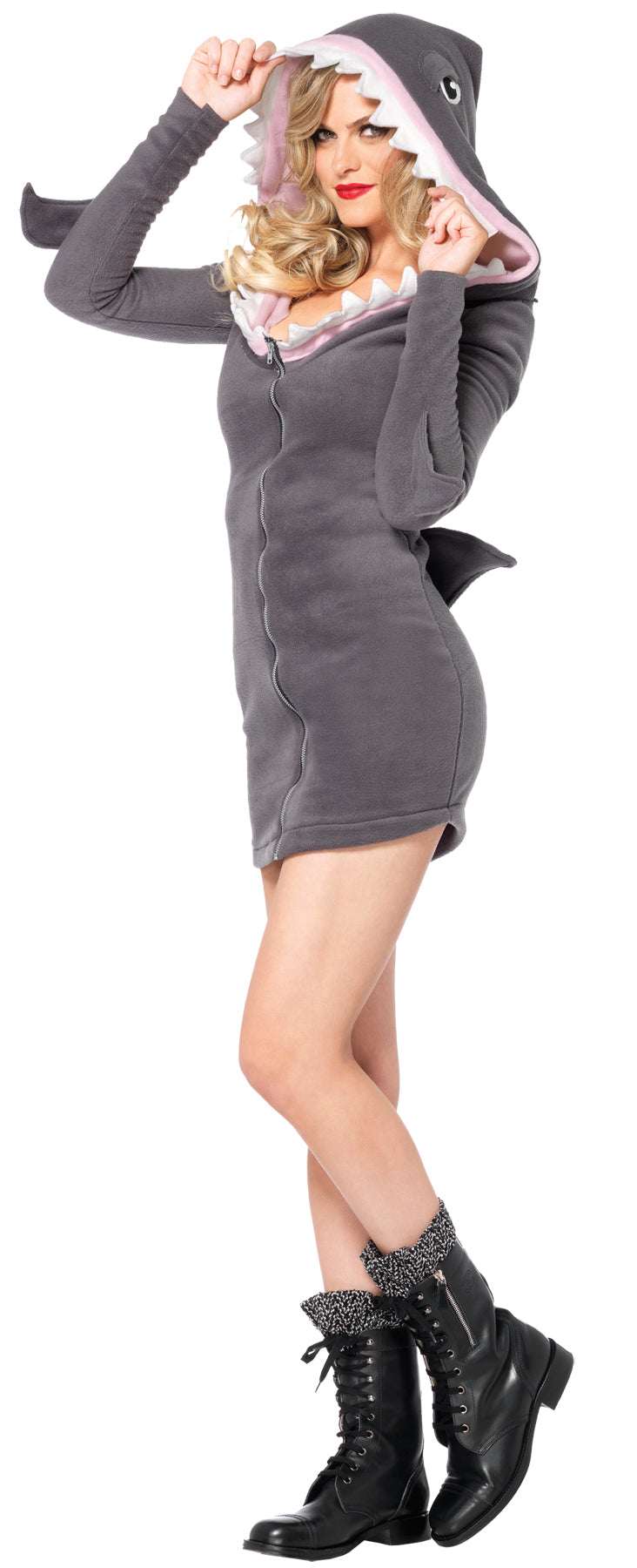 Women's Cozy Shark Costume Womens Halloween Costumes - Tophatter Daily Deals