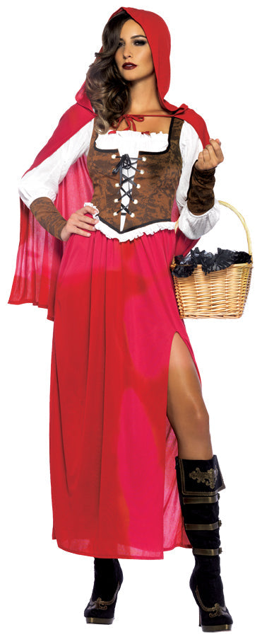 Women's Woodland Red Riding Hood Costume Womens Halloween Costumes - Tophatter Daily Deals
