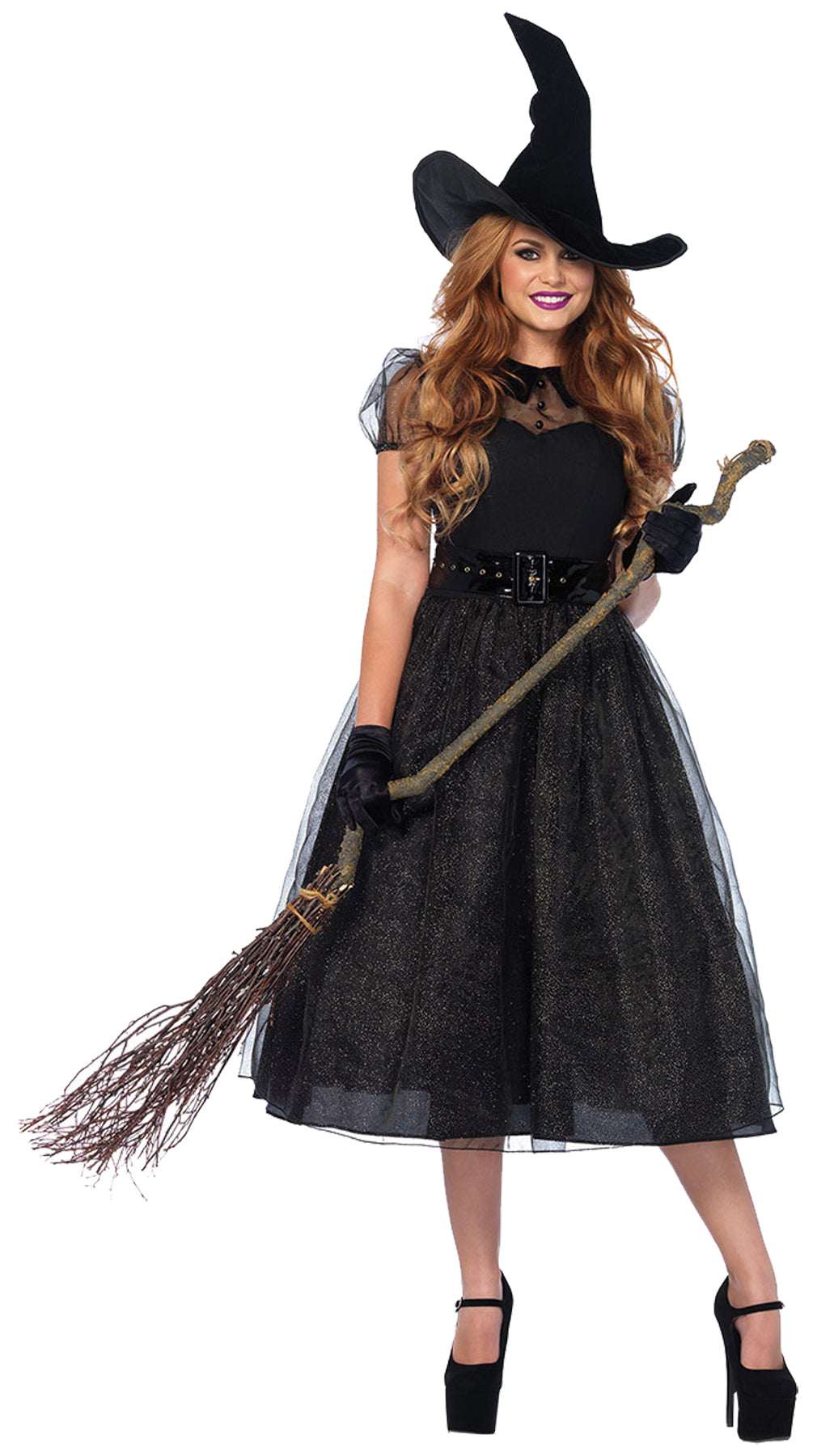 Women's Darling Witch Spellcaster Costume Womens Halloween Costumes - Tophatter Daily Deals