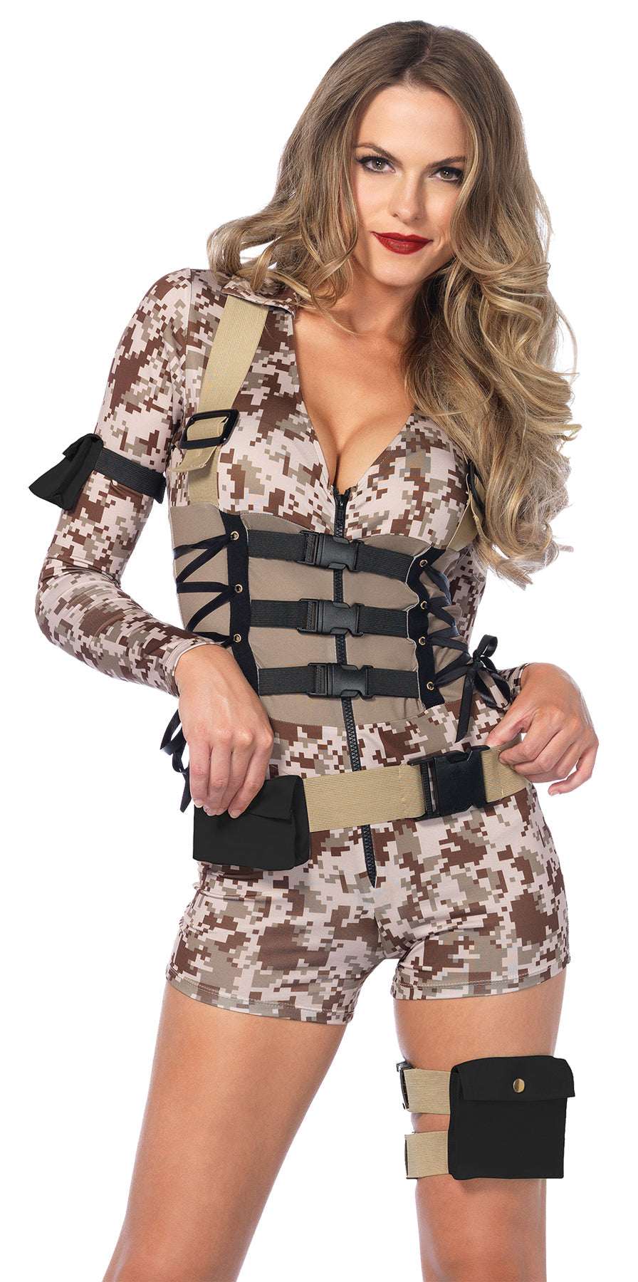 Women's Battlefield Babe Romper Costume Womens Halloween Costumes - Tophatter Daily Deals