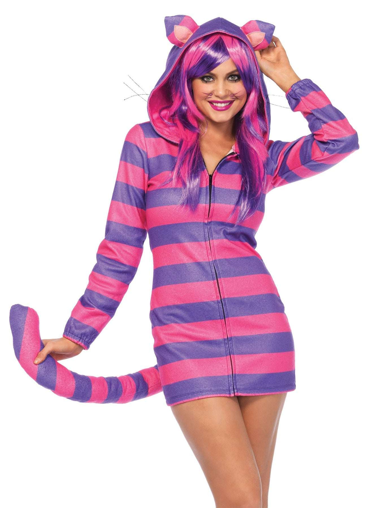 Women's Cozy Cheshire Cat Cozy Costume Womens Halloween Costumes - Tophatter Daily Deals
