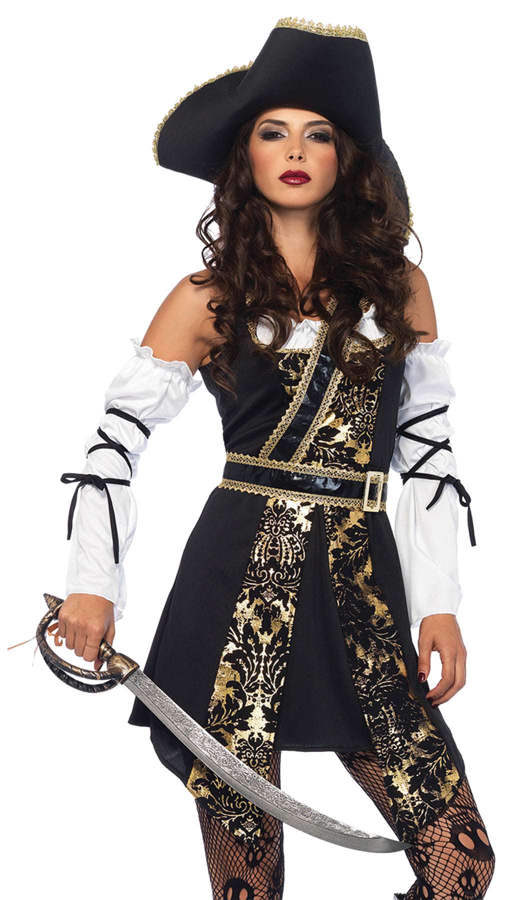 Women's Buccaneer Black Sea Costume Womens Halloween Costumes - Tophatter Daily Deals