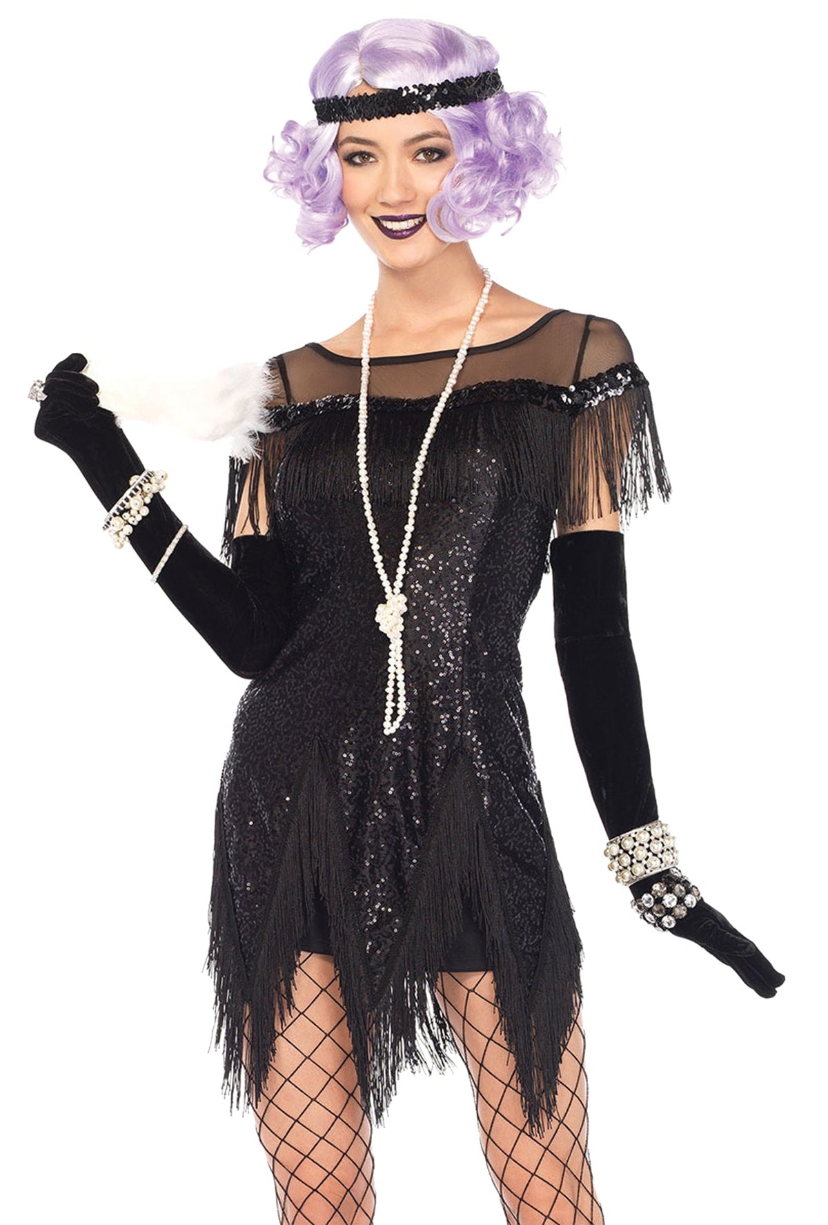 Women's Foxtrot Flirt Flapper Costume Womens Halloween Costumes - Tophatter Daily Deals