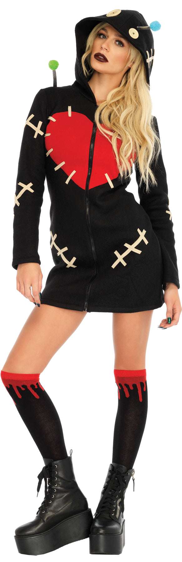 Women's Cozy Voodoo Doll Costume Womens Halloween Costumes - Tophatter Daily Deals