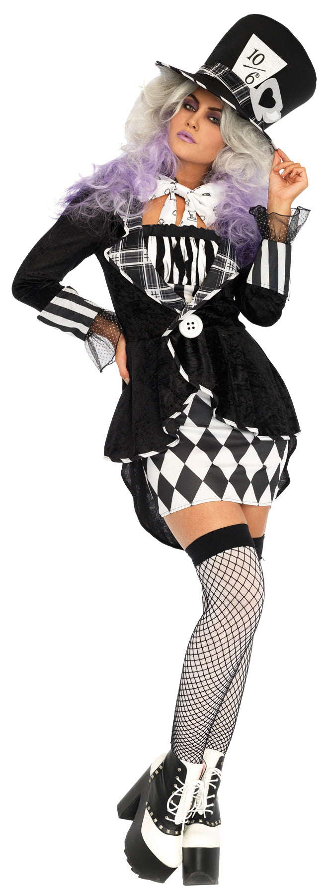 Women's Wonderland Mad Hatter Costume Womens Halloween Costumes - Tophatter Daily Deals