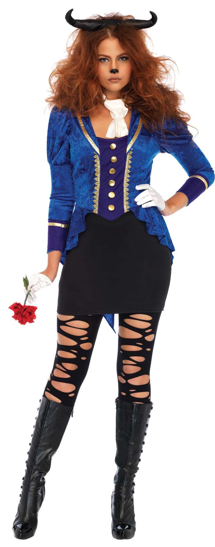 Women's Beastly Beauty Beast Costume Womens Halloween Costumes - Tophatter Daily Deals