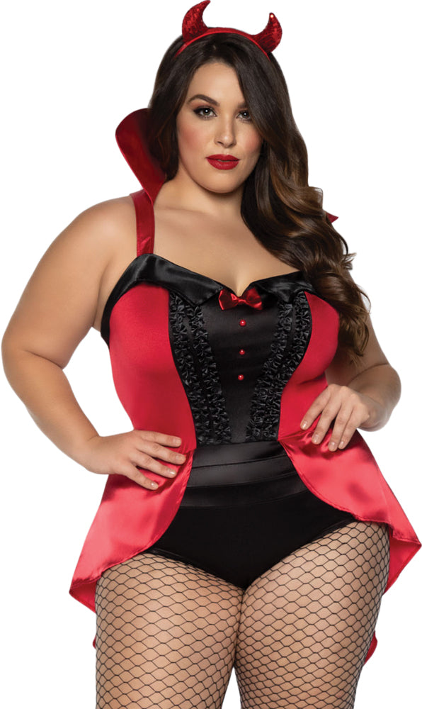 Women's Plus Size Devilish Darling Costume Plus Size Halloween Costumes - Tophatter Daily Deals