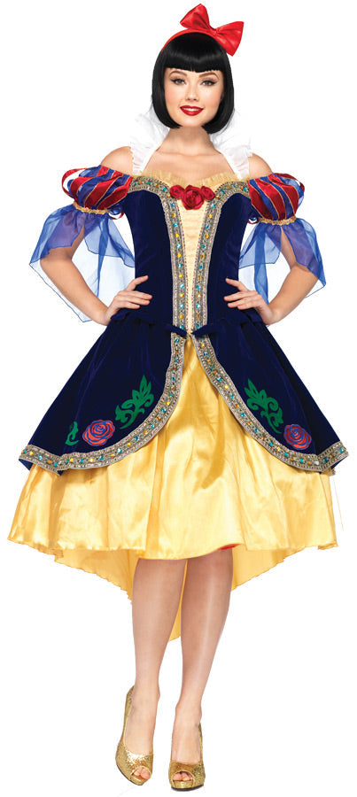 Snow White Deluxe Adult Lg Princess & Fairy Costumes - Tophatter Daily Deals