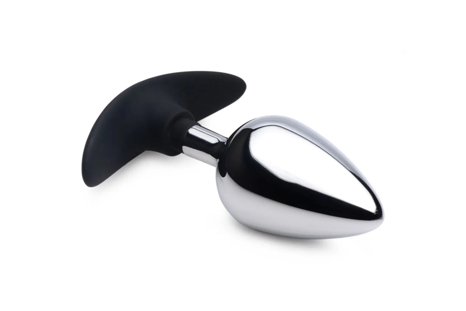 Dark Invader Metal and Silicone Weighted Large Anal Plug > Anal Range > Butt Plugs - Tophatter Daily Deals