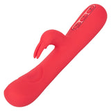 Throb Pulse Red Silicone Rabbit Vibrator with Double Thumping Action and 7 Vibration Functions > Vibrators > Ladies > Rabbit - Tophatter Daily Deals
