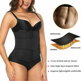 Slim Belt for Belly Fat - Adjustable Sauna Sweat Belt Women Waist Trainer Vest Exercise & Fitness - Tophatter Daily Deals