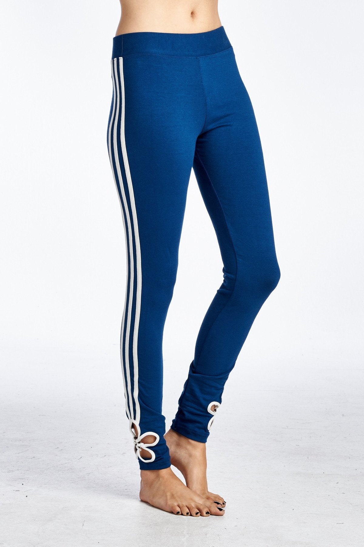 Women's Active Bottoms Navy 81 Pants - Tophatter Daily Deals