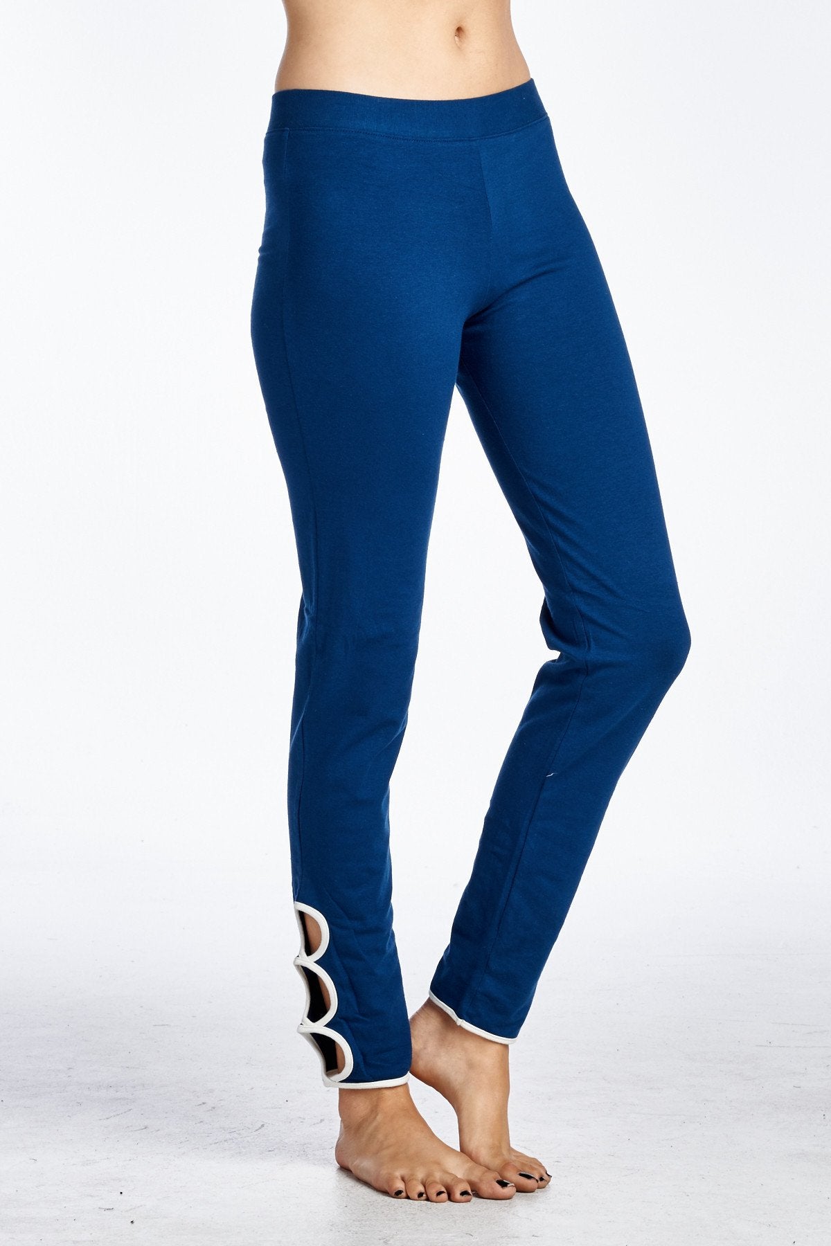 Women's Active Bottoms Navy 81 Pants - Tophatter Daily Deals