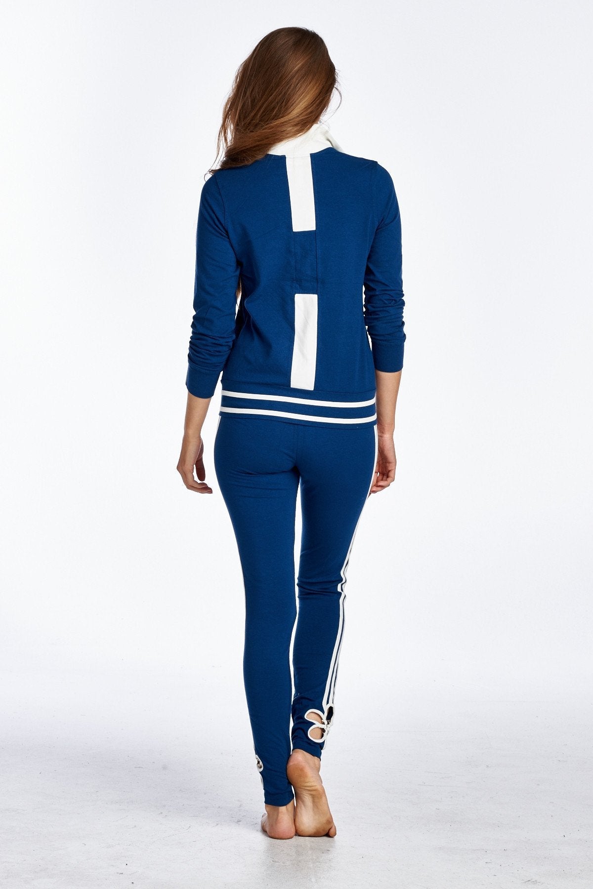 Women's Stripe Sleeve Active Jacket Jackets - Tophatter Daily Deals