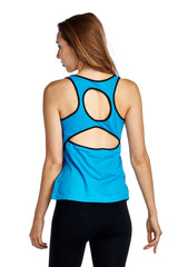 Women's Active Tank with Contrast Binding Tanks - Tophatter Daily Deals