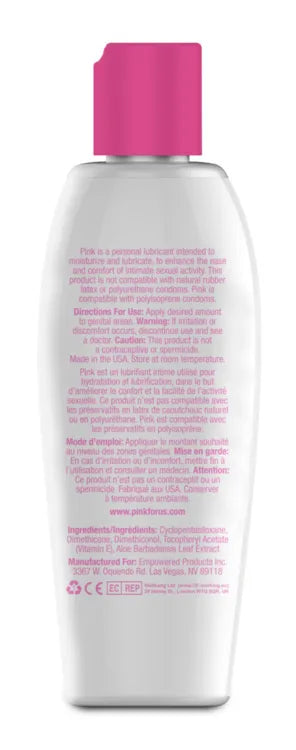 Pink Silicone Lubricant for Women – Long-Lasting Silicone Lubricant 140 ml > Lube > Silicone - Tophatter Daily Deals