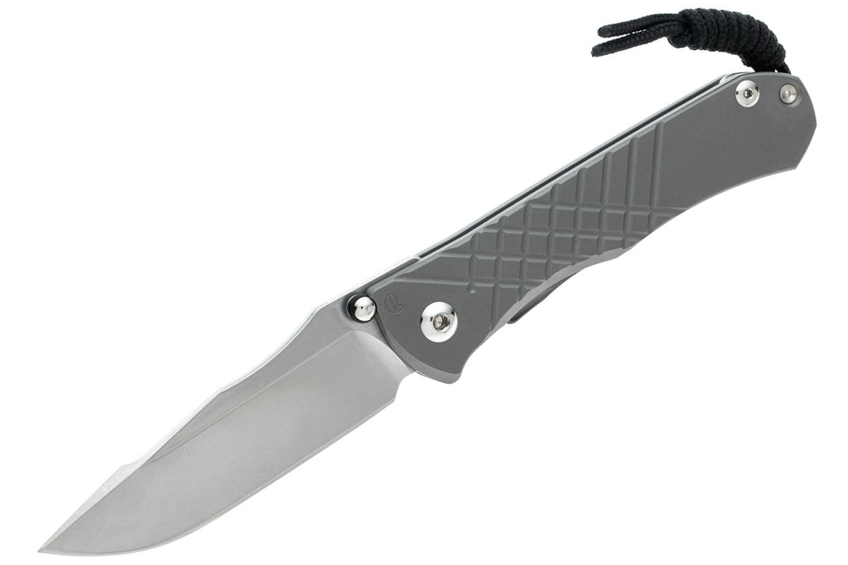 Chris Reeve Knives Umnumzaan - Glass Blasted Handle - Drop Point - UMN-1012 - Tophatter Daily Deals