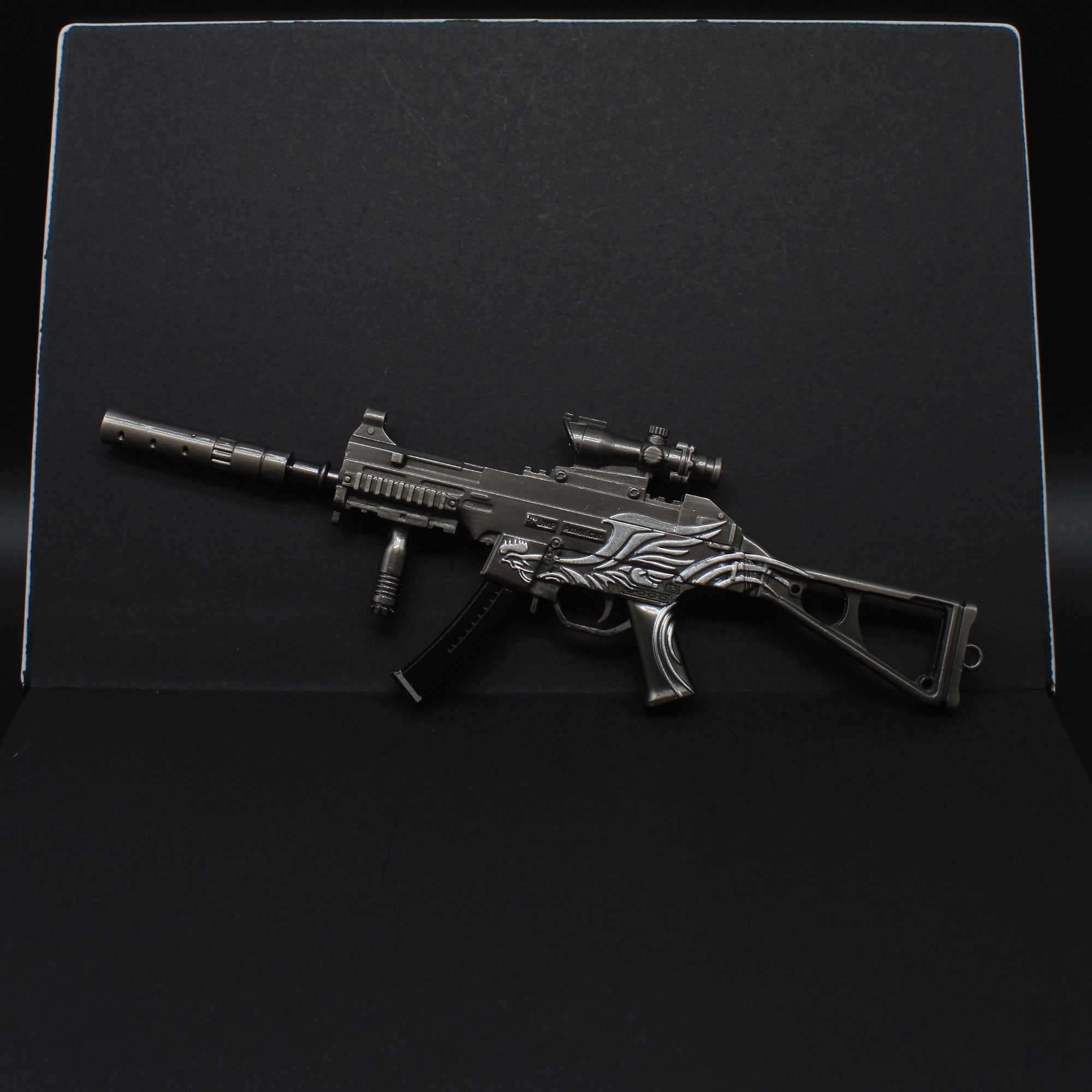 UMP.45 Submachine Mental Miniature Gun 14CM/5.5" - Tophatter Daily Deals