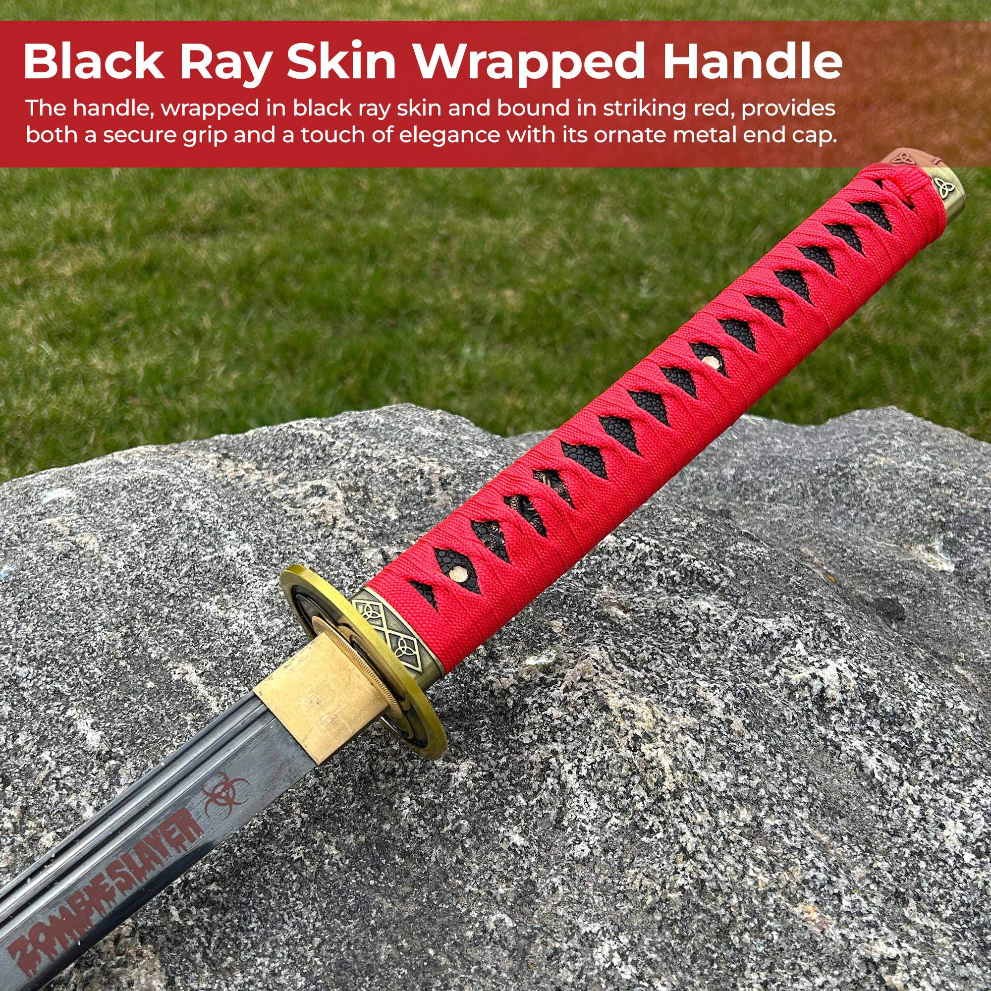 Undead Eradicator Handmade Katana Swords - Tophatter Daily Deals