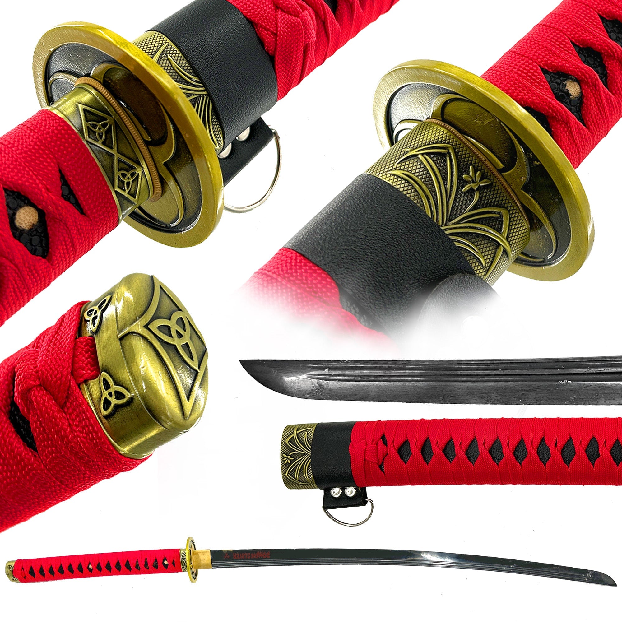 Undead Eradicator Handmade Katana Swords - Tophatter Daily Deals