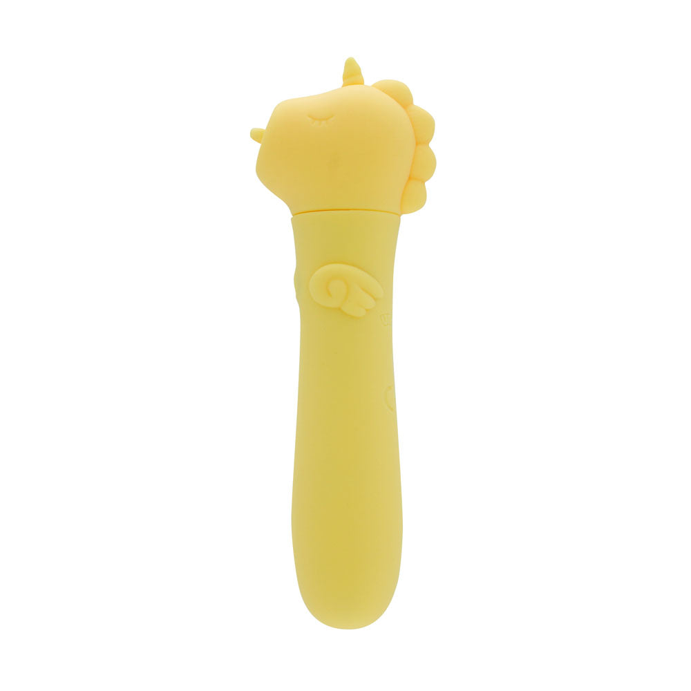 Unihorn USB Bullet (Bean Blossom Yellow) – Rechargeable 10-Speed Silicone Vibrator > Vibrators > Ladies > Clitoral Vibrators and Stimulators - Tophatter Daily Deals