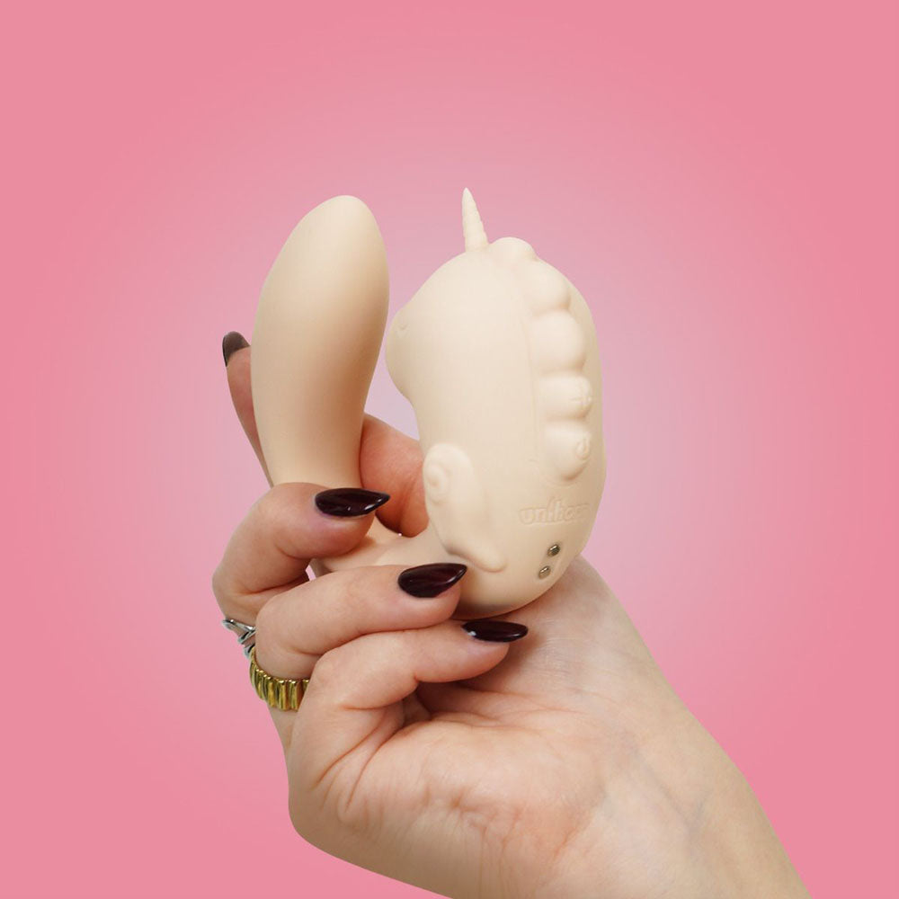 Ocean Peak Unihorn C-Horse – Soft Silicone Tail Oscillating Tongue Vibrator > Vibrators > Unconventional - Tophatter Daily Deals