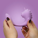 Ocean Peak Unihorn C-Horse Marina – Silicone Oscillating Tongue Vibrator > Vibrators > Unconventional - Tophatter Daily Deals