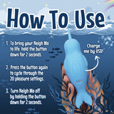 Unihorn of the Sea Neigh Mo Narwhal – Luxury Silicone Vibrator > Vibrators > Ladies > Clitoral Vibrators and Stimulators - Tophatter Daily Deals