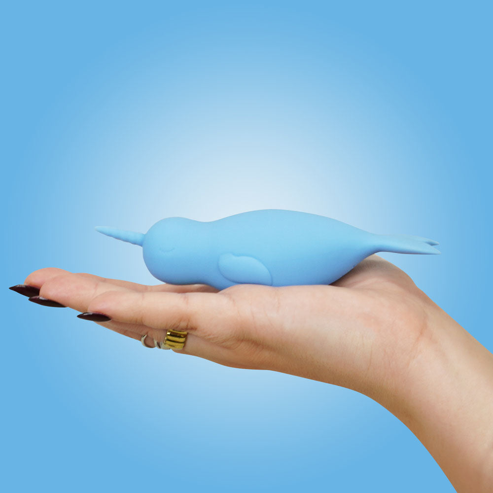 Unihorn of the Sea Neigh Mo Narwhal – Luxury Silicone Vibrator > Vibrators > Ladies > Clitoral Vibrators and Stimulators - Tophatter Daily Deals
