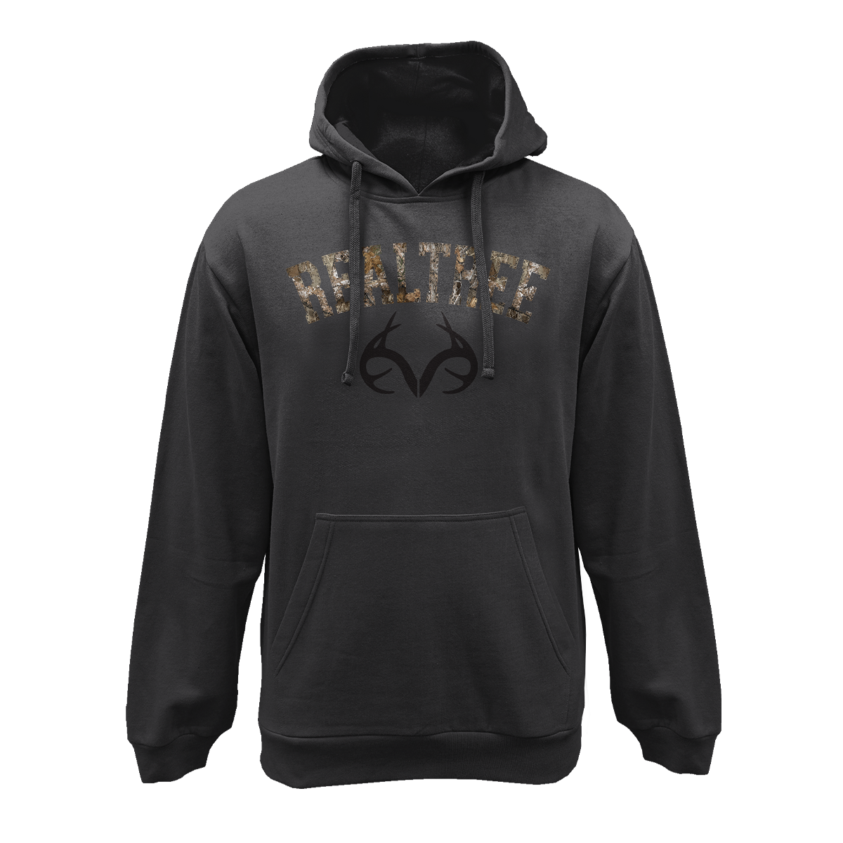 Realtree Men's RTA University of RT Hoodie Black Hoodie - Tophatter Daily Deals