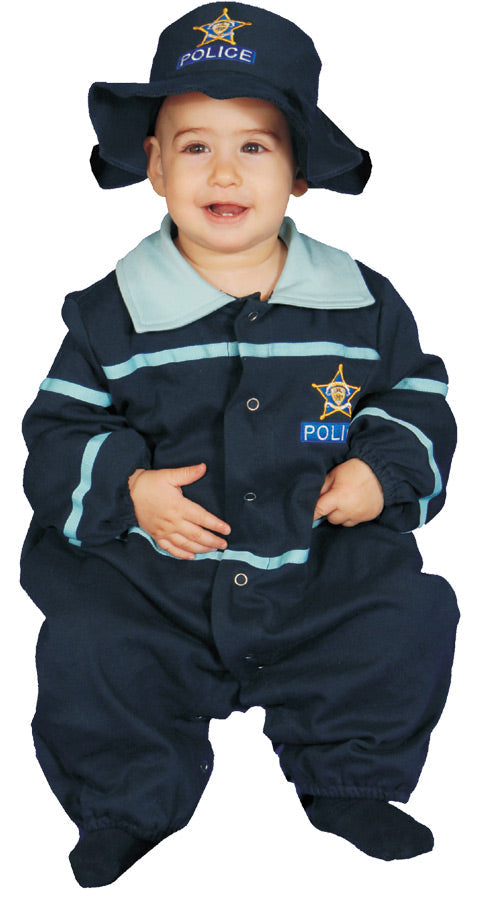 Baby Police officer Bunting Halloween Party Banners - Tophatter Daily Deals