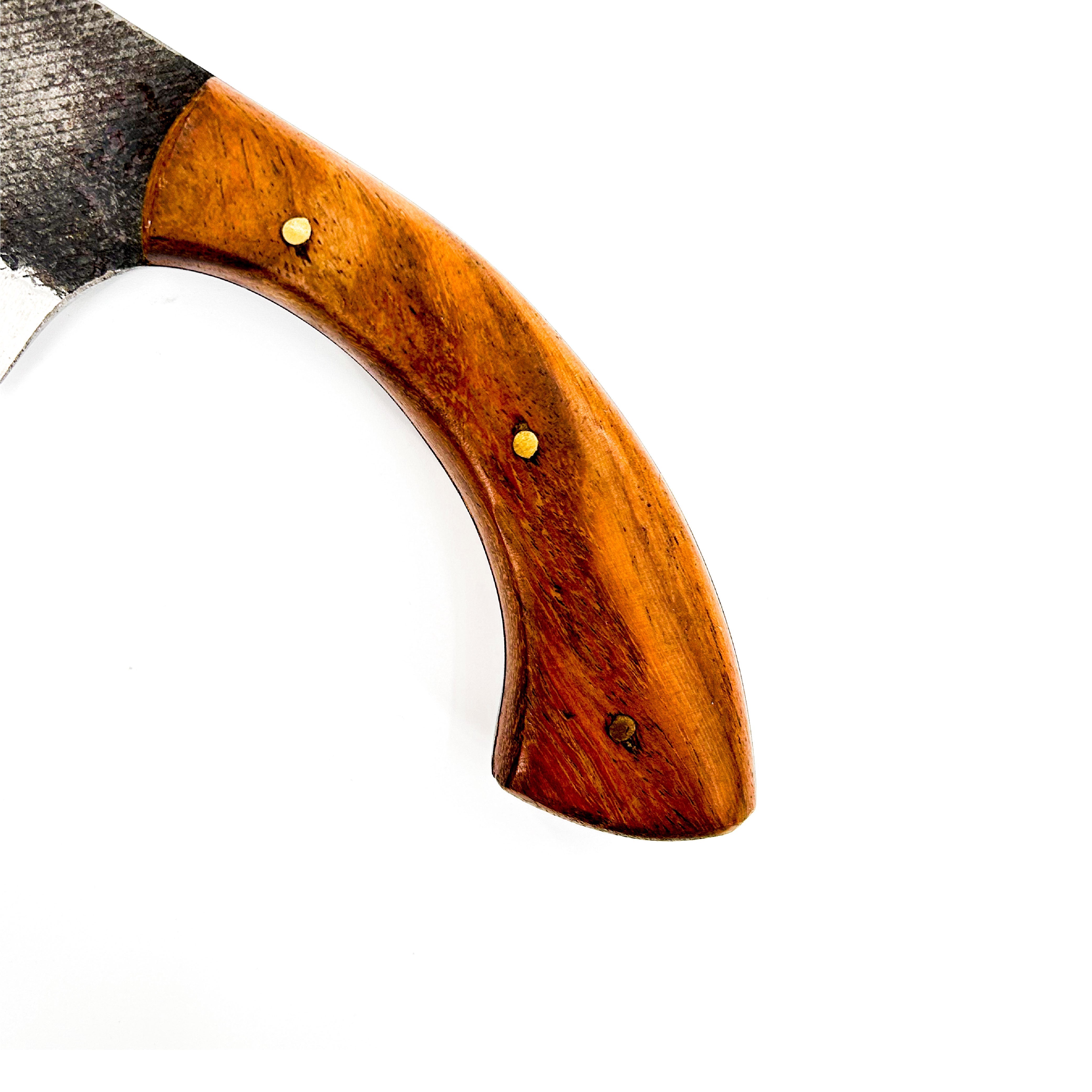 Upswept Forged Full Tang Deer Nation Skinning Knife knives - Tophatter Daily Deals