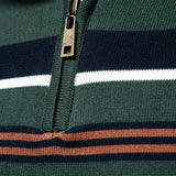 Fitted Classic Men's Half Zip Sweater - Slim Knit, Everyday - Tophatter Daily Deals