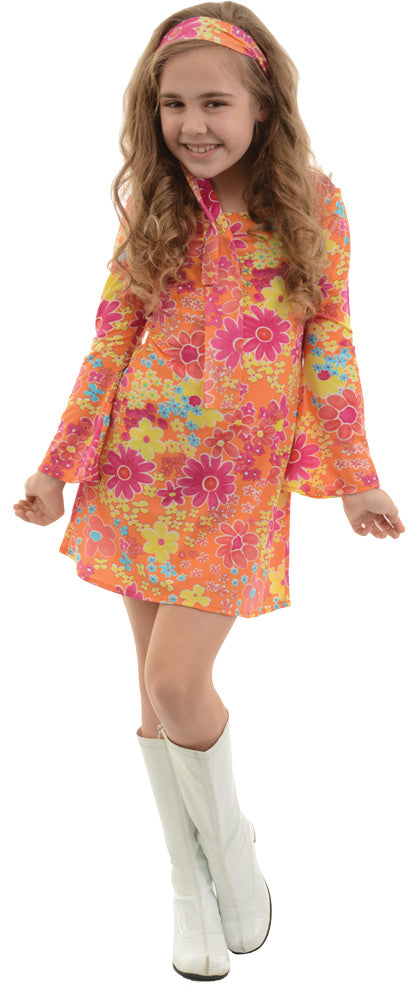 Girl's Flower Child Costume Girls Halloween Costumes - Tophatter Daily Deals