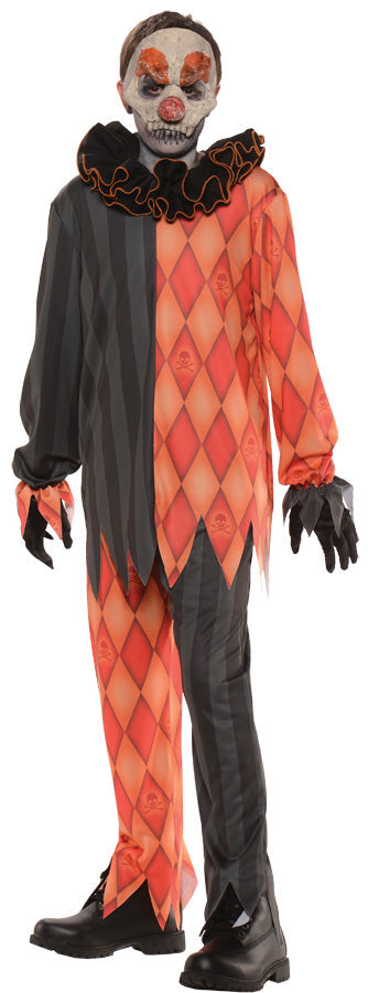 Child's Evil Clown Costume Clown Halloween Costumes - Tophatter Daily Deals