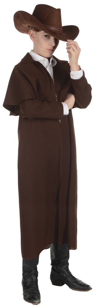 Wild West Duster Brown Coat Halloween Costume Sets - Tophatter Daily Deals
