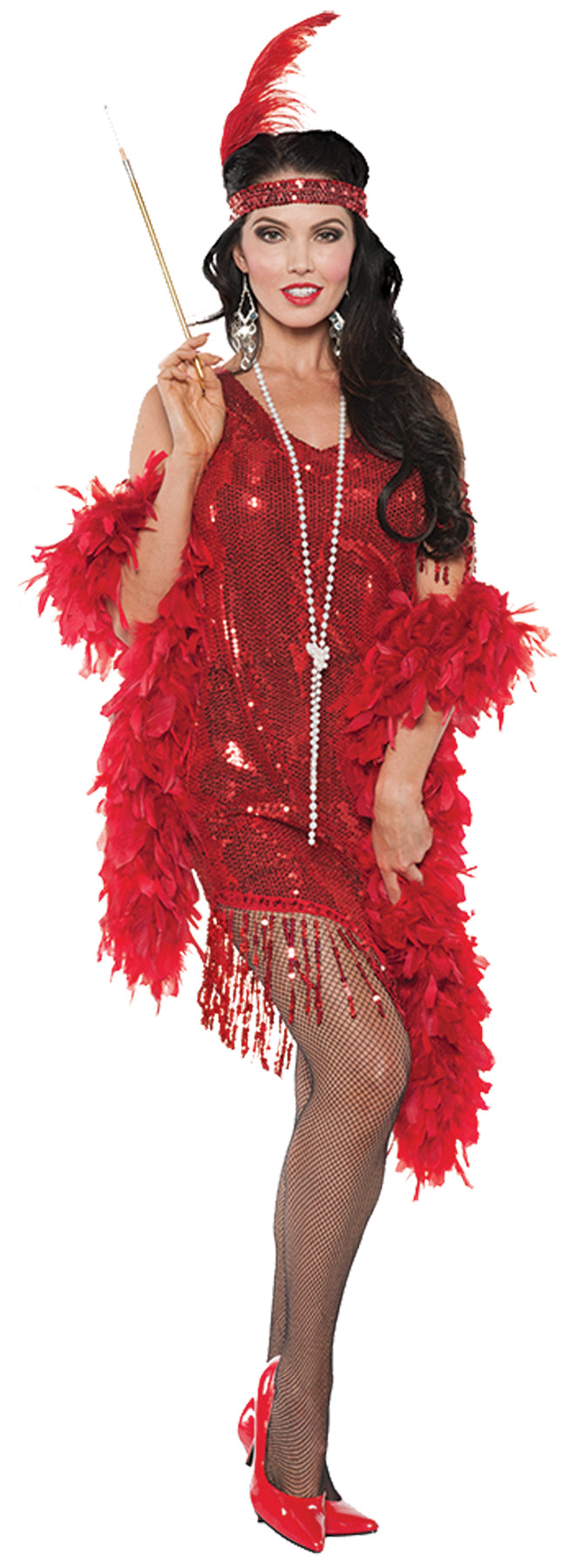 WOMEN'S SWINGING FLAPPER COSTUME Womens Halloween Costumes - Tophatter Daily Deals