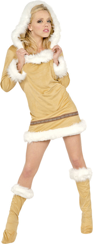 Women's Eskimo Kisses Costume Womens Halloween Costumes - Tophatter Daily Deals