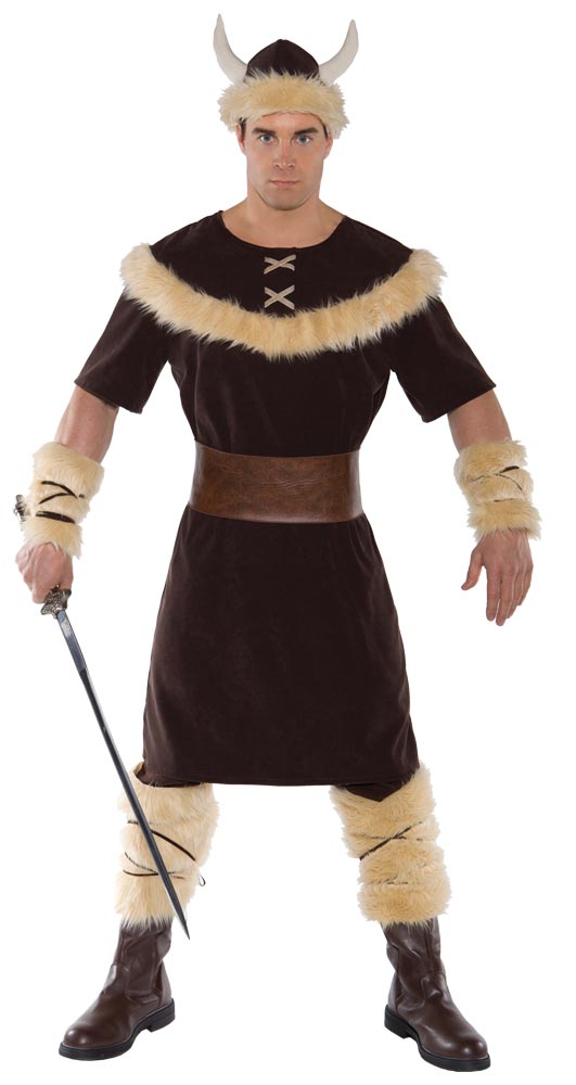 Viking Costume Adult One Size Halloween Costume Sets - Tophatter Daily Deals