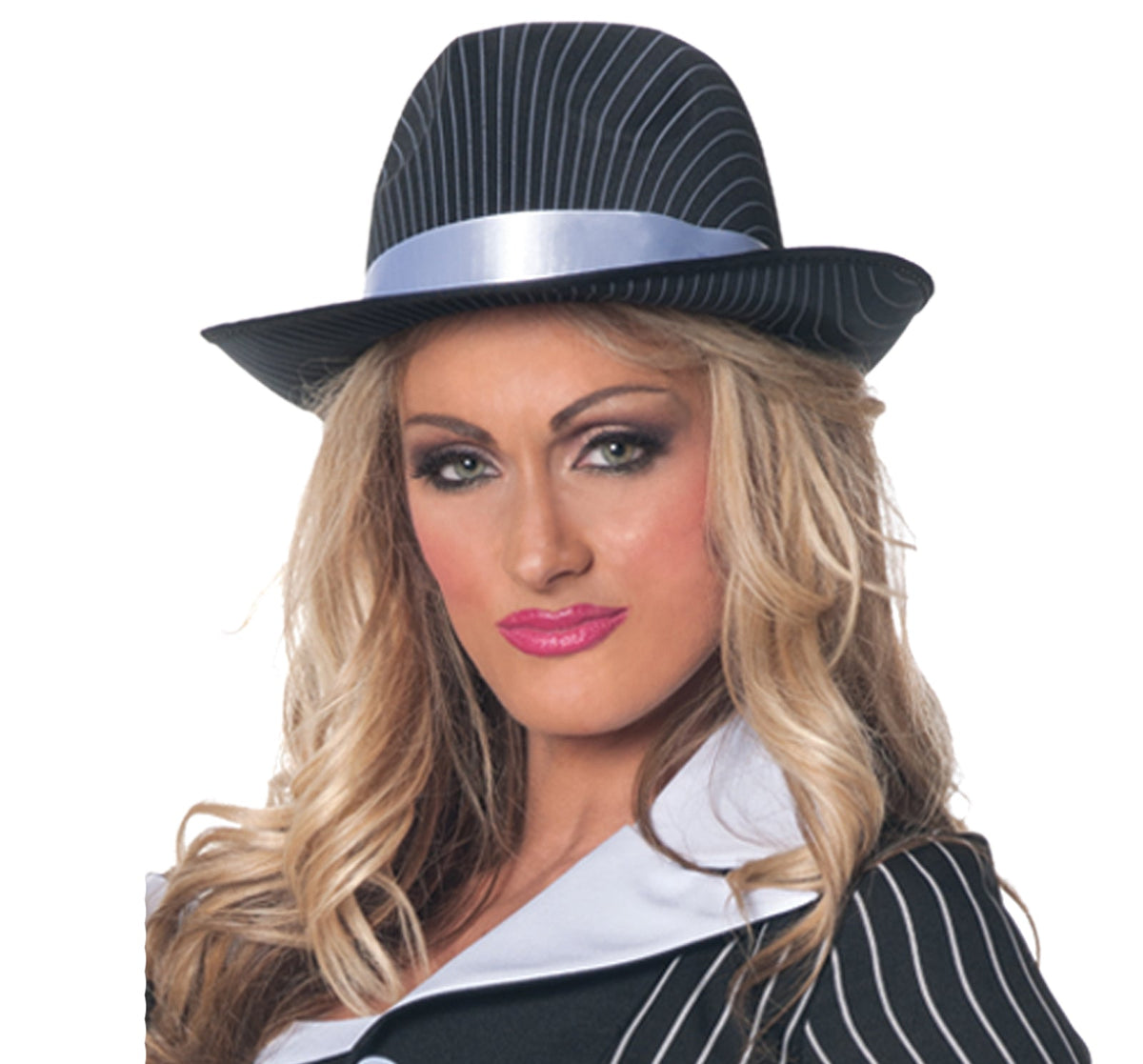 Gangster Pin Striped Hat Halloween Hats & Headpieces - Tophatter Daily Deals