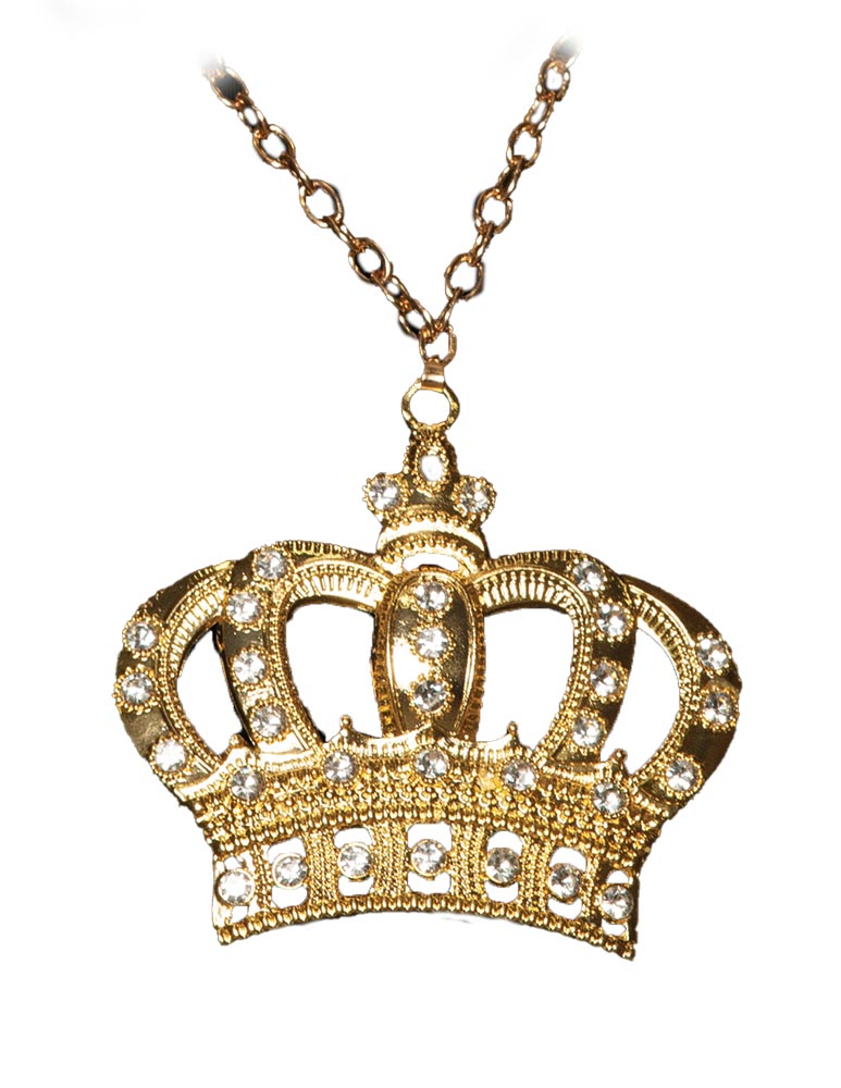 King Crown Necklace Halloween Hats & Headpieces - Tophatter Daily Deals