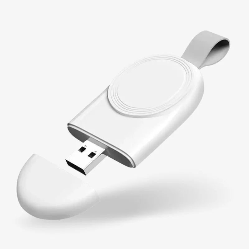 USB Watch Charger Compact Magnetic Dock Travel 2025 - Tophatter Daily Deals