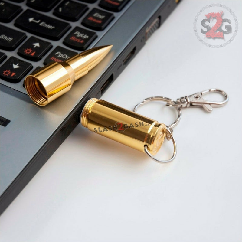 Bullet USB Flash Drive 3.0 Metal Memory Stick Pendrive 10x FASTER! USB Flash Drive - Tophatter Daily Deals
