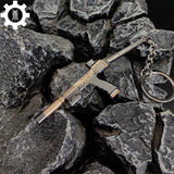 Tiny Re8 USM-AI Gun Model Metal Keychain - Tophatter Daily Deals
