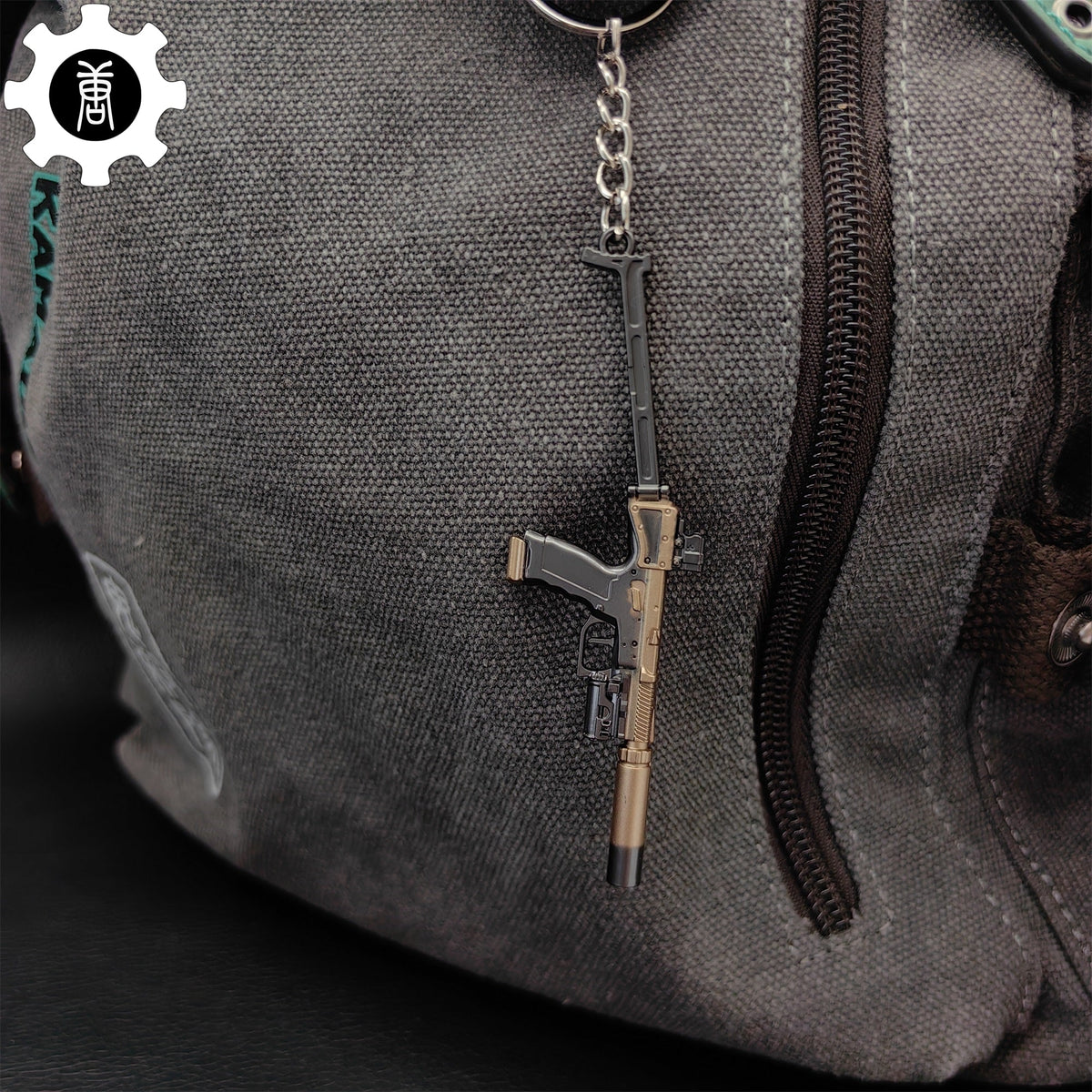 Tiny Re8 USM-AI Gun Model Metal Keychain - Tophatter Daily Deals